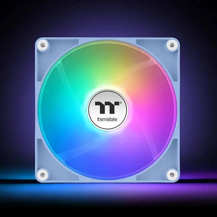 Thermaltake CT120 Reverse ARGB Sync Performance PWM Fan (up to 2000RPM) Hydrangea Blue Edition - 2 Fan Pack by Thermaltake