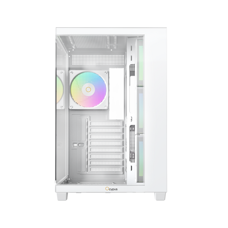OCYPUS Gamma C74 WHITE ATX case with 4 fans