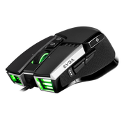 EVGA X17 Gaming Mouse, 8k, Wired, Black, Customizable