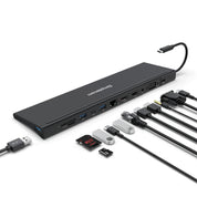 Simplecom CHN622 USB-C 12-in-1 Multiport Docking Station