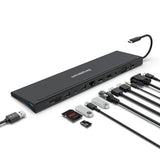 Simplecom CHN622 USB-C 12-in-1 Multiport Docking Station