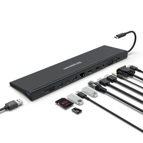 Simplecom CHN622 USB-C 12-in-1 Multiport Docking Station