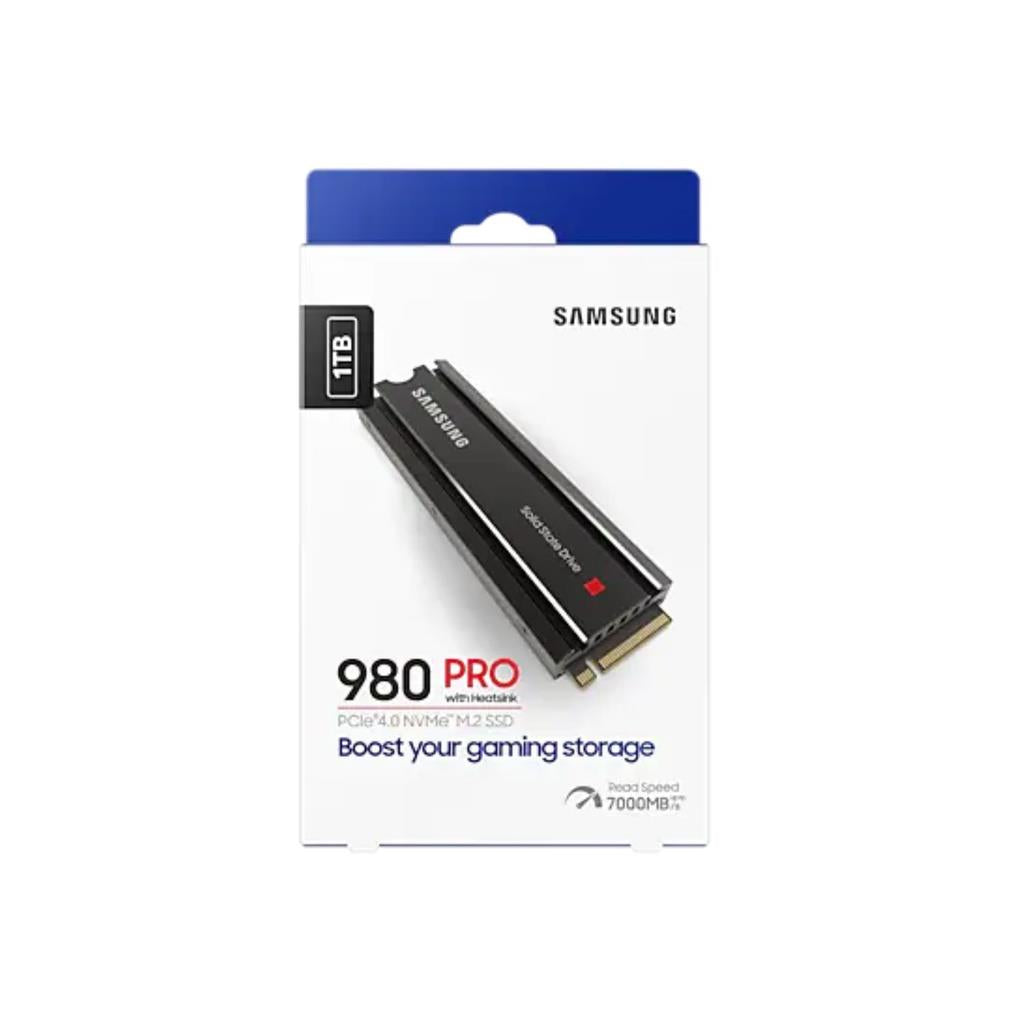 Samsung 980 PRO Heatsink M.2 NVMe 1TB Gen4 Internal SSD