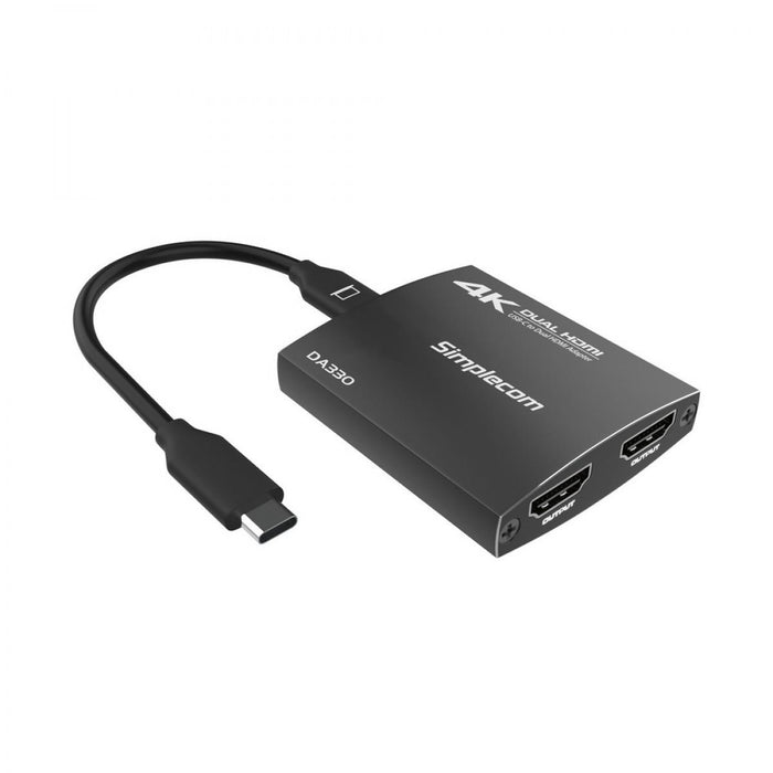 Simplecom DA330 USB-C To Dual HDMI