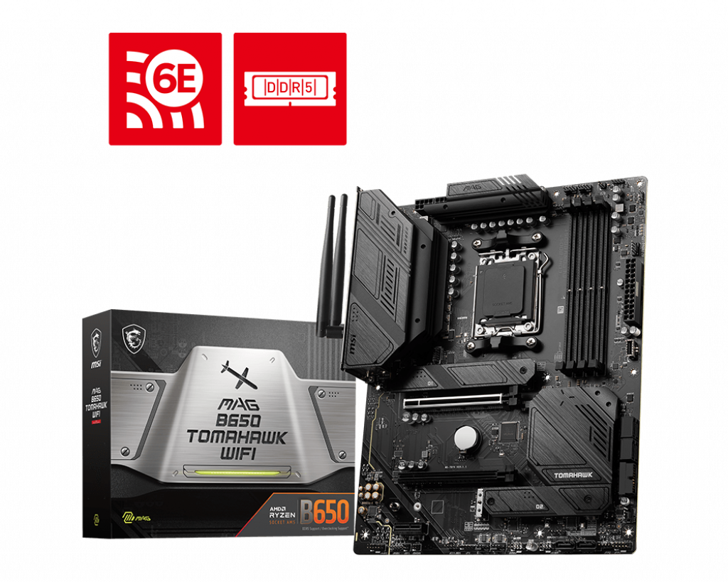 MSI MAG B650 Tomahawk Wi-Fi DDR5 Motherboard