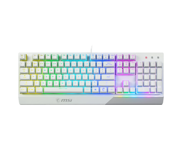 MSI Vigor GK30 RGB Gaming Keyboard White