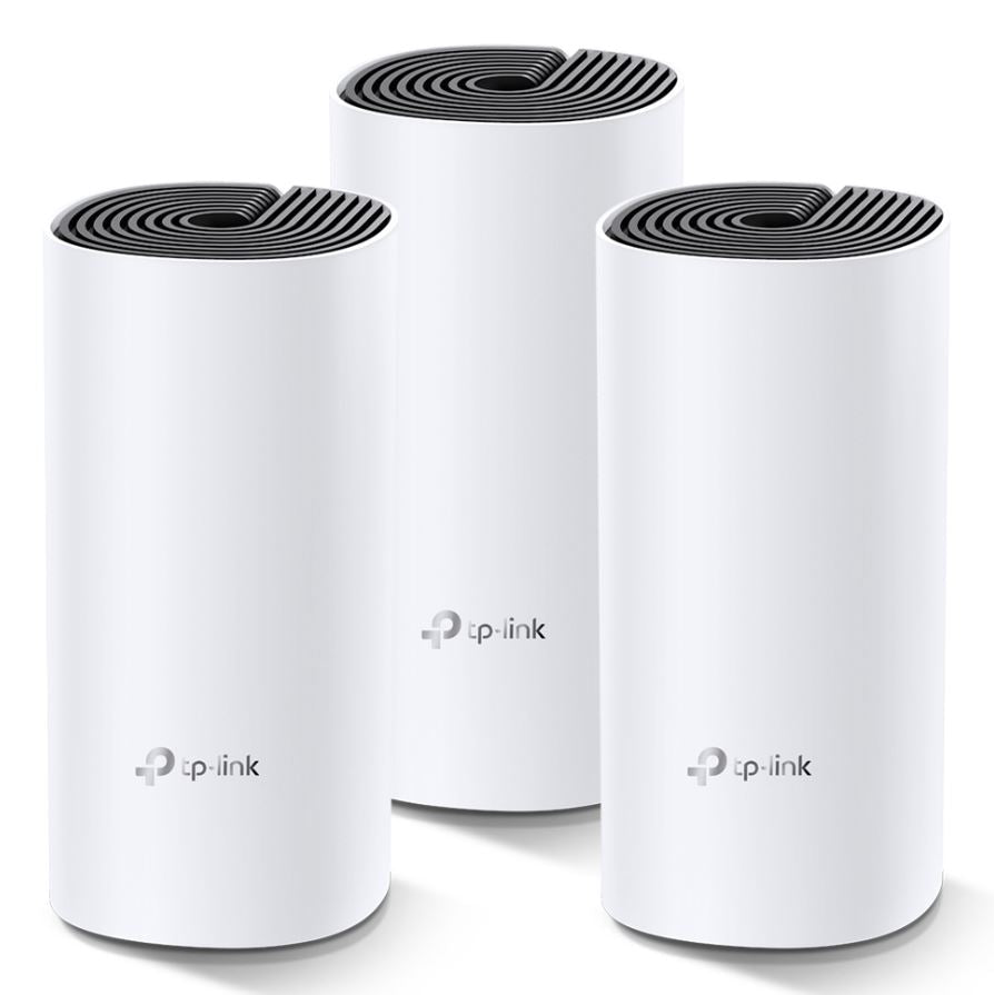 TP-Link Deco M4 AC1200 Whole Home Mesh Wi-Fi Router System - 3 Pack - from TP Link