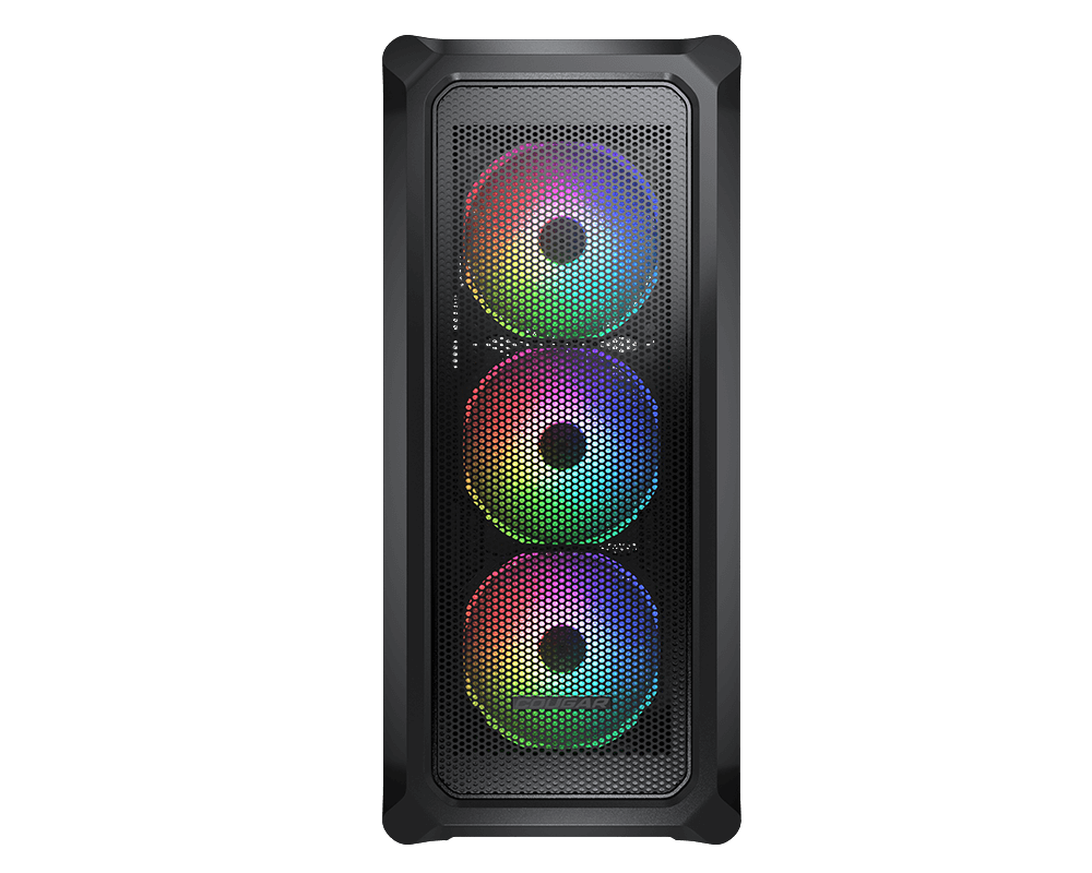 Cougar ARCHON 2 MESH RGB BLACK ARGB Mid Tower 3x ARGB Fans