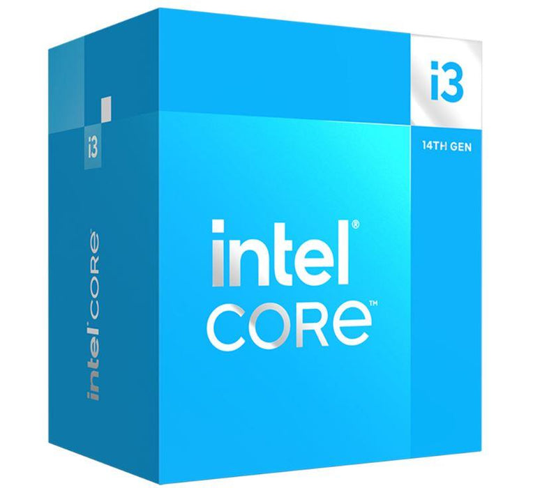 Intel i3 14100 CPU 3.5GHz (4.7GHz Turbo) 14th Gen LGA1700 4-Cores 8-Threads