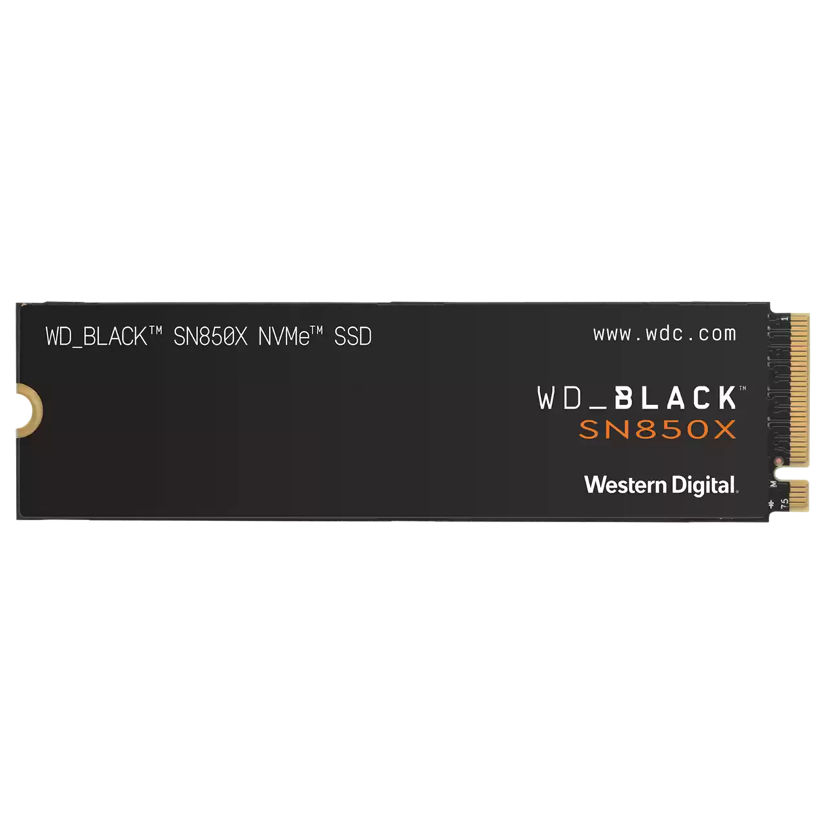 WD Black SN850X 2TB PCIe 4.0 NVMe M.2 2280 SSD