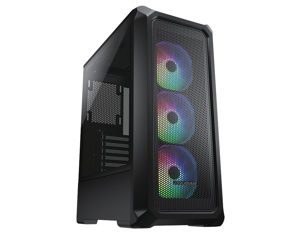 Cougar ARCHON 2 MESH RGB BLACK ARGB Mid Tower 3x ARGB Fans