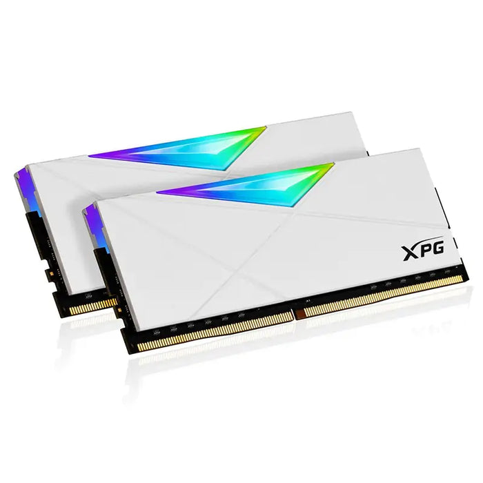 ADATA 16GB (2x8GB) XPG Spectrix D50 RGB 3200MHz DDR4 RAM - White