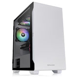 ThermalTake S100 Tempered Glass Micro-ATX Case-Snow Edition