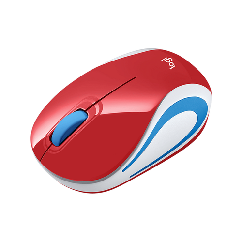Logitech M187 Mouse Red