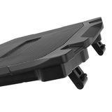 ThermalTake Massive 12 Max Steel Mesh Panel with 1 x 120mm and 4 x 80mm Fans, 10" - 17in Notebook Cooler CL - N018 - PL12BU - A - IT Warehouse