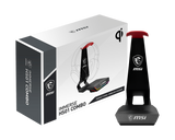 MSI HS01 Combo Headset Stand with Wireless Qi Charging