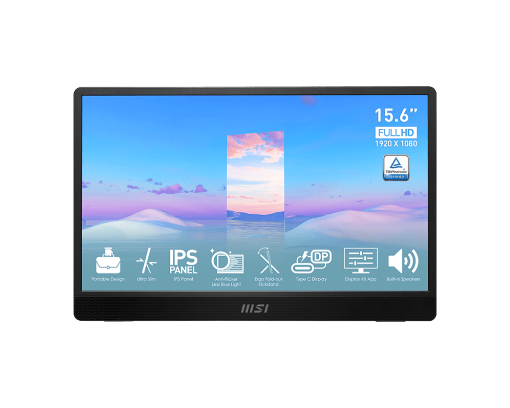 MSI PRO MP161 15.6" FHD IPS Portable Monitor