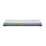 Cooler Master SK622 White RGB Compact Wireless Mech Keyboard - Low Profile Red