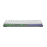 Cooler Master SK622 White RGB Compact Wireless Mech Keyboard - Low Profile Red