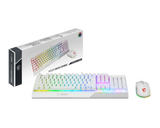 MSI Vigor GK30 RGB Gaming Keyboard and Mouse White by MSI