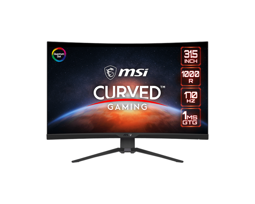 MSI MAG325CQRF QD Curved Gaming Monitor