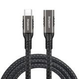 Simplecom USB-C Male to Female Extension Cable USB 3.2 Gen2 PD 100W 20Gbps 0.5M