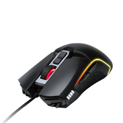 Gigabyte AORUS, M5, Ergonomic Right-handed Gaming Mouse, 16000dpi, 2 side buttons, USB Corded, RGB