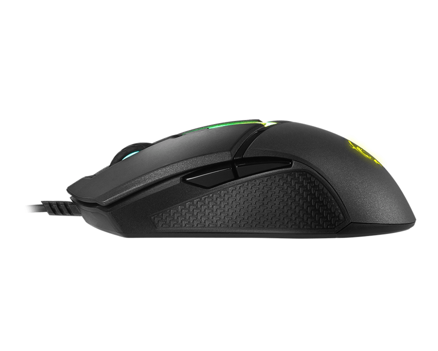 MSI Clutch GM30 Wired RGB Optical Gaming Mouse - Black