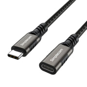 Simplecom USB-C Male to Female Extension Cable USB 3.2 Gen2 PD 100W 20Gbps 0.5M