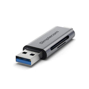 Simplecom CR402 SuperSpeed USB-C and USB-A SD/MicroSD Card Reader