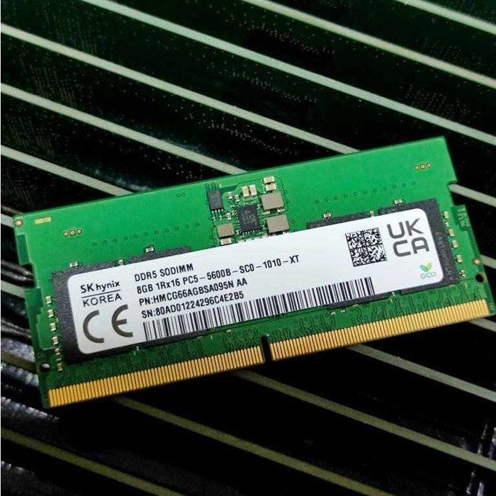 HYNIX DDR5 8GB 5600Mhz / PC 44800 SODIMM NOTEBOOK MEMORY  PC5-44800 5600 Mhz