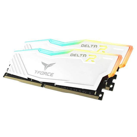 T-Force Delta RGB 32GB DDR4 3600MHz RAM White by Team T-Force