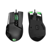 EVGA X17 Gaming Mouse, 8k, Wired, Black, Customizable