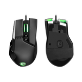 EVGA X17 Gaming Mouse, 8k, Wired, Black, Customizable