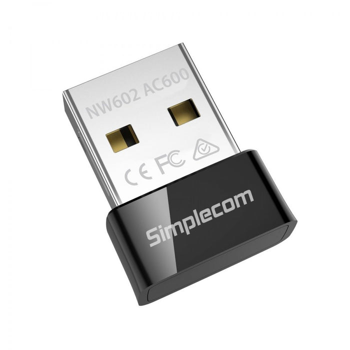 Simplecom NW602 AC600 Wireless USB Adapter