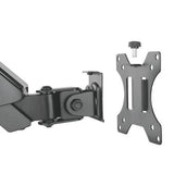 Brateck Dual Monitor Full Extension Gas Spring Dual Monitor Arm by Brateck