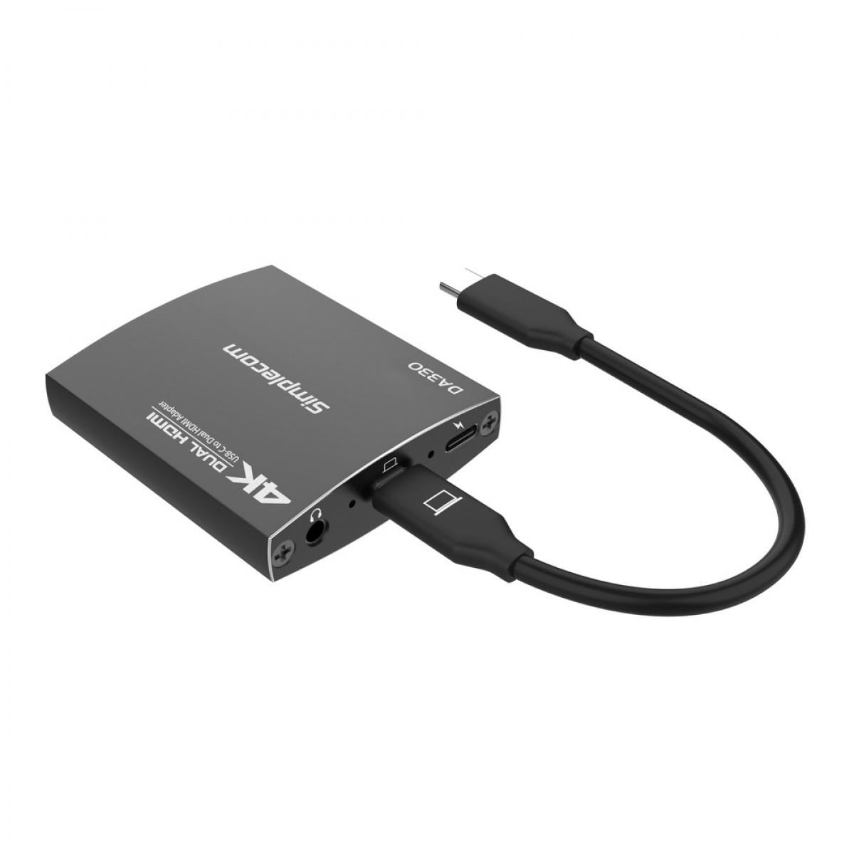 Simplecom DA330 USB-C To Dual HDMI