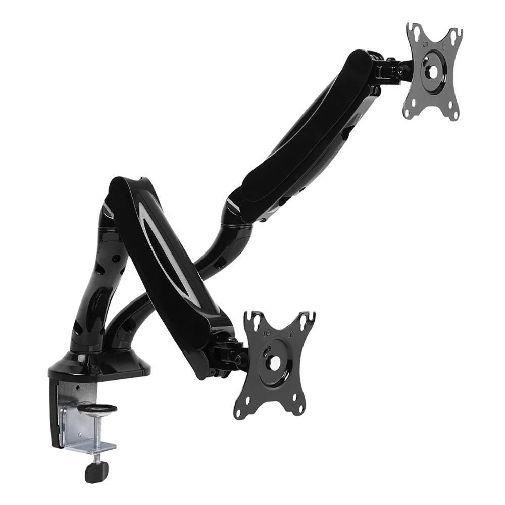 Brateck Dual Monitor Interactive Counterbalance LCD VESA Desk Clamp