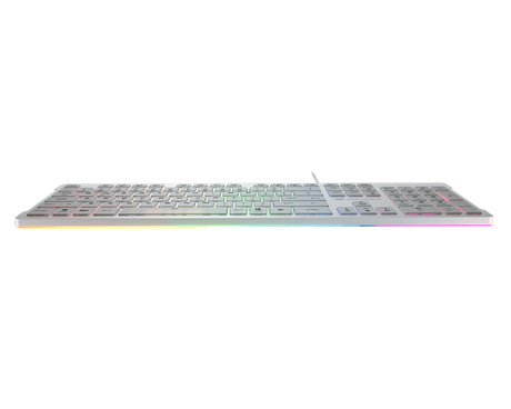 Cougar Vantar S WHITE RGB LP Scissor switch Gaming Keyboard