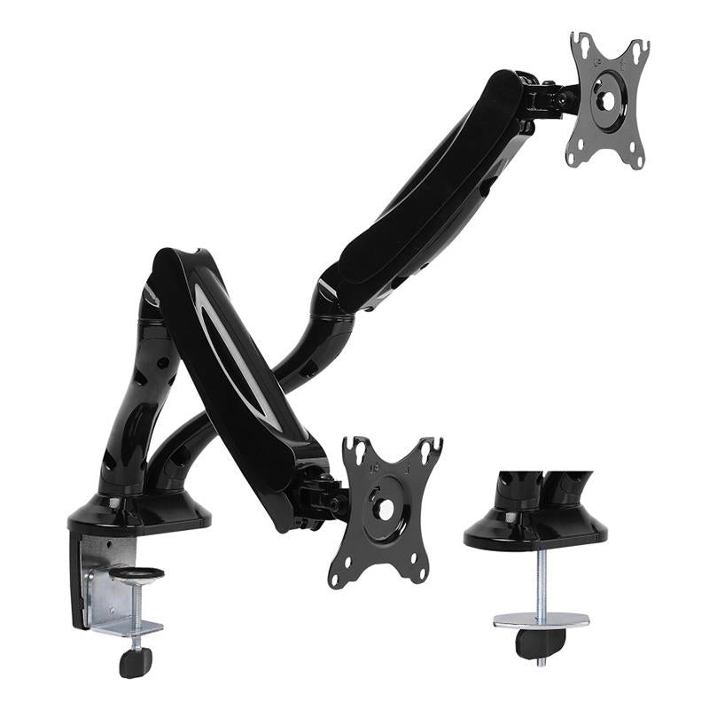 Brateck Dual Monitor Interactive Counterbalance LCD VESA Desk Clamp