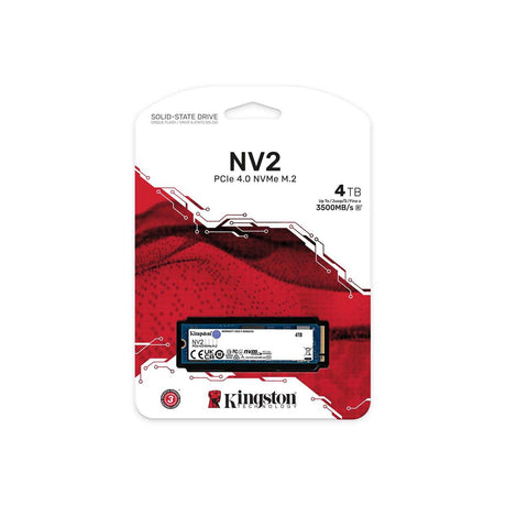 Kingston NV2 SNV2S 4TB PCIe 4.0 NVMe SSD - from Kingston