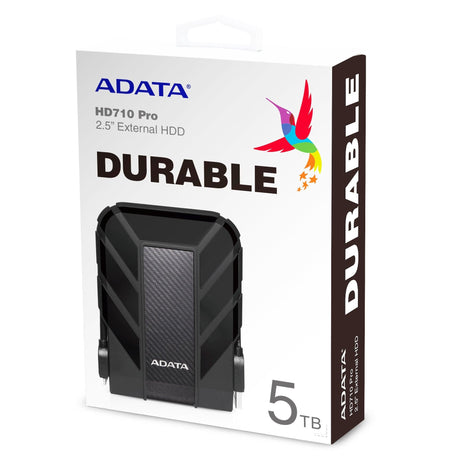 Adata HD710 Pro 5TB External HDD (Ahd710P-5Tu31-Cbk) - IT Warehouse