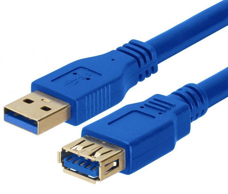 Astrotek USB-3.0 A-A Extension Cable Blue 1M USB-3.0 - IT Warehouse