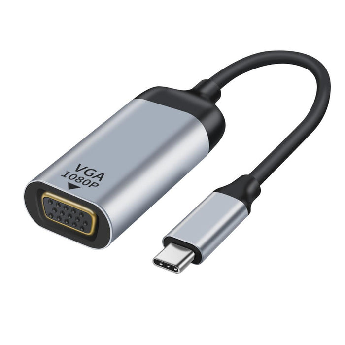 Astrotek USB-C To VGA Male To Female Adapter 15cm Cable - IT Warehouse