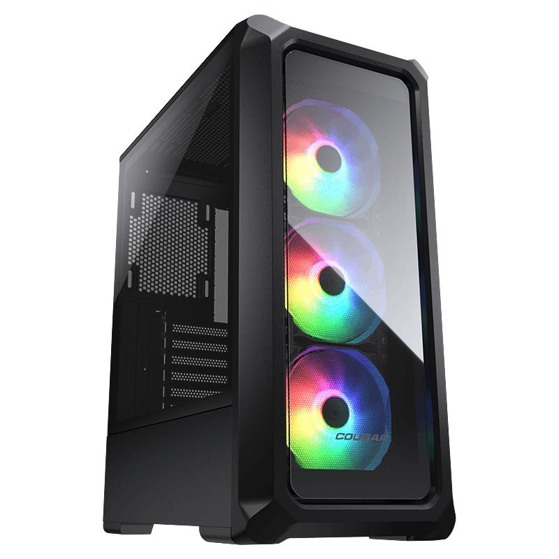 Cougar ARCHON 2 RGB BLACK  ARGB Mid Tower  3x ARGB Fans