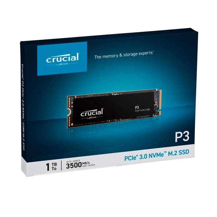 Crucial P3 1TB Gen3 NVMe SSD
