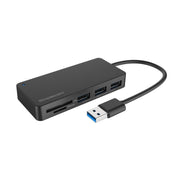 Simplecom CH368 3 Port USB 3.0 Hub with Card Reader
