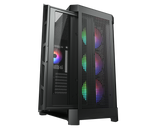 Cougar AIRFACE PRO RGB BLACK Airflow Gaming Case. 4x ARGB Fans, 360mm, USB-C