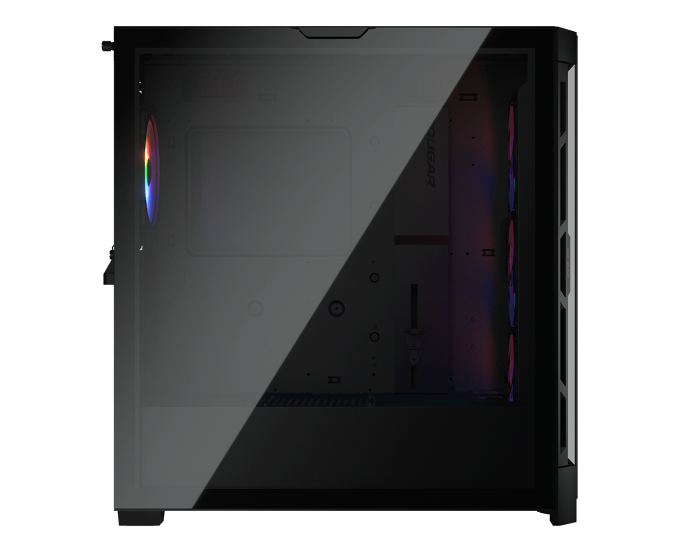 Cougar AIRFACE PRO RGB BLACK Airflow Gaming Case. 4x ARGB Fans, 360mm, USB-C