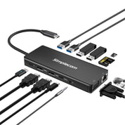 Simplecom CHN613 USB-C 13-in-1 Multiport Docking Station